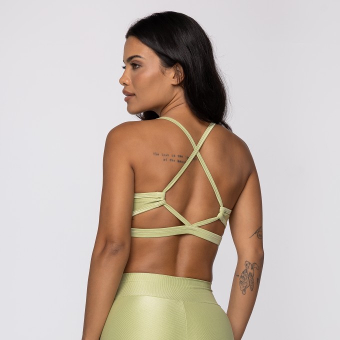 Top Cruzado Verde Oliva Wonder