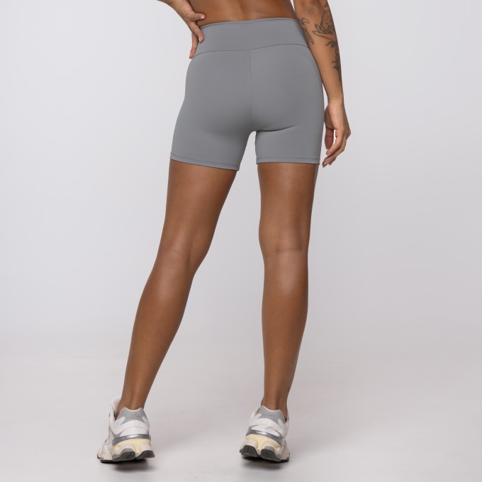 Short Cinza Lua Nova Athletic em Polimida