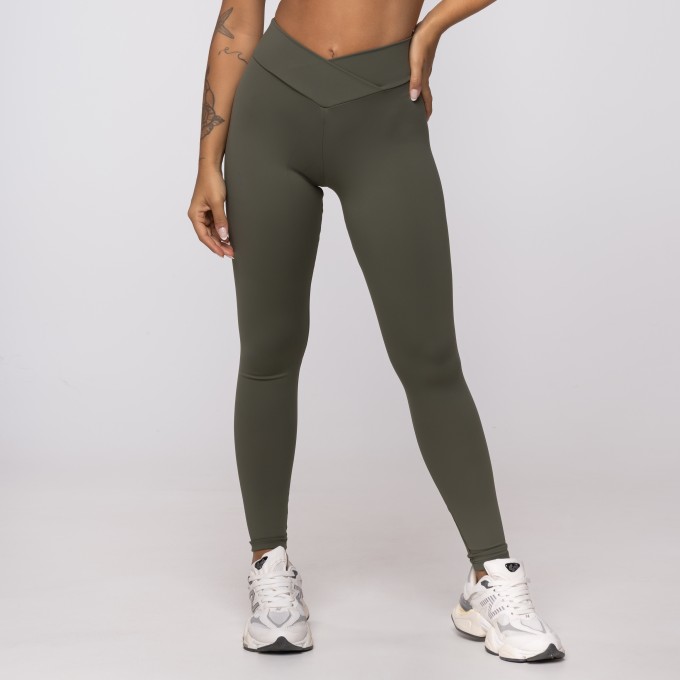 Calça Legging Major Cós Cruzado