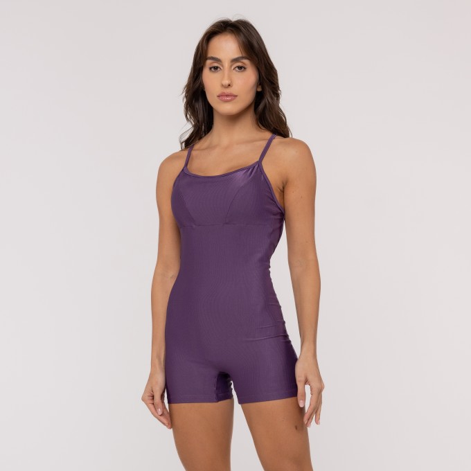 Macaquinho Cruzado Costas Roxo Ametista Wonder