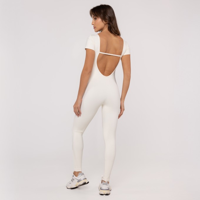 Macacão Manga Curta Off White Athletic