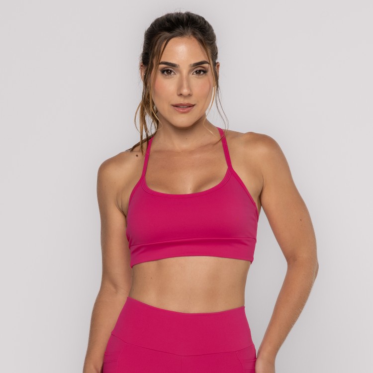 Top Jadore Com Alça Fina e Decote