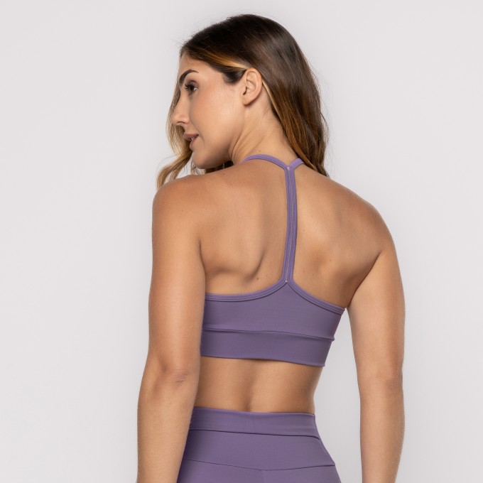 Top La Vitrore Com Alça Fina e Decote