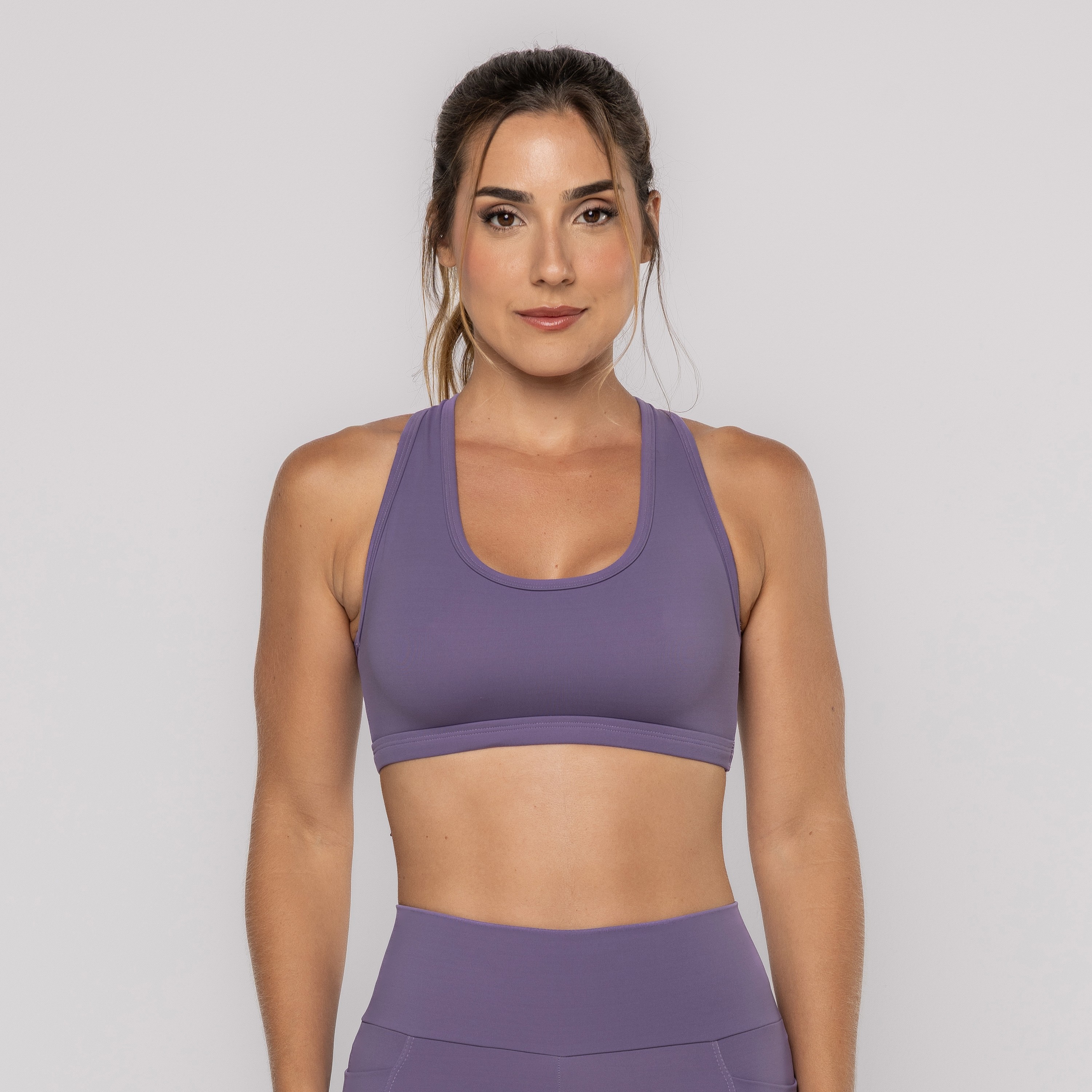 Top La Vitore Com Bolso e Decote Nadador