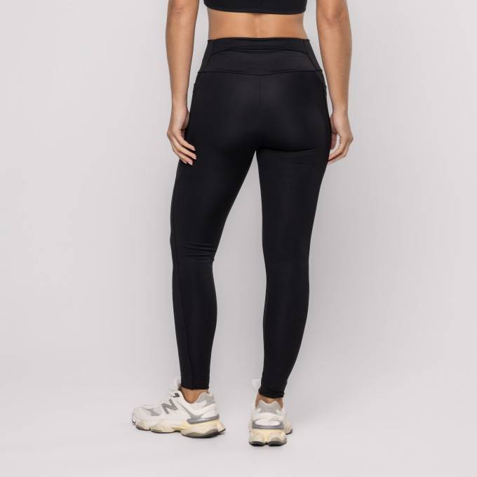 Calça Legging Wonder Preto em Poliamida - GoMax