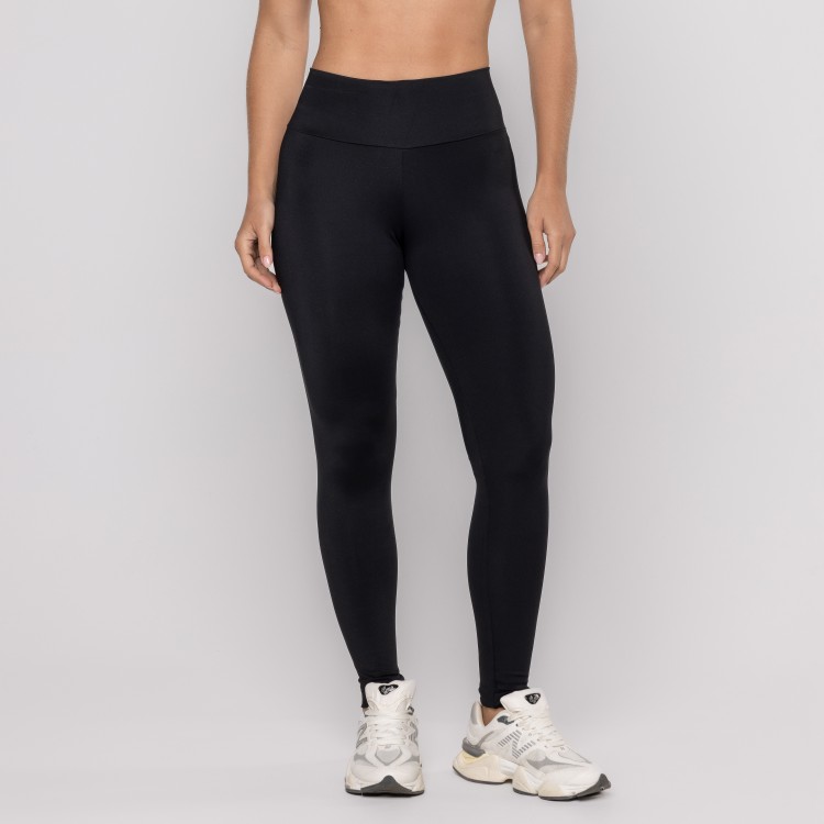 Calça Legging Preto Com Bolso Nas Costas