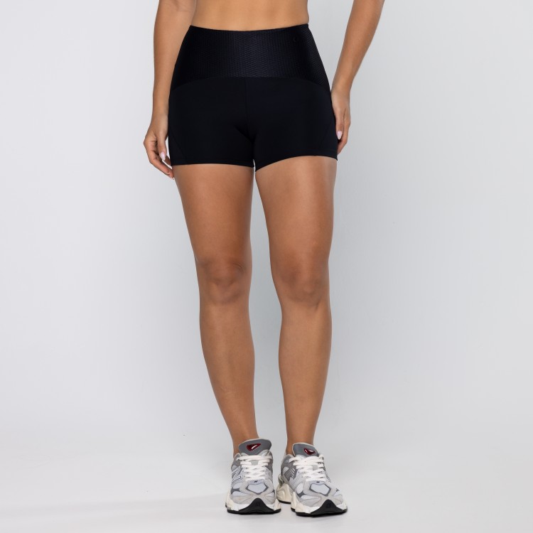 Short Force Texturizado Preto