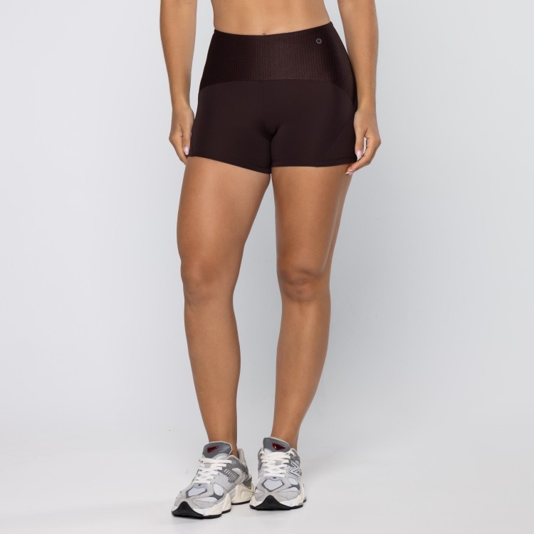 Short Force Texturizado Pau Brasil