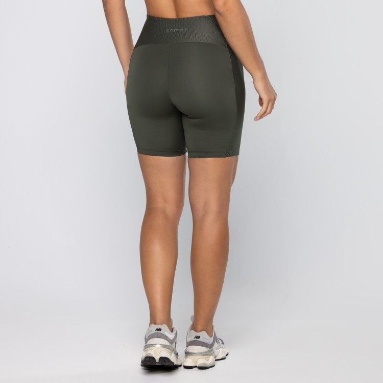 Bermuda Force Com Bolsos Laterais Verde Pinho