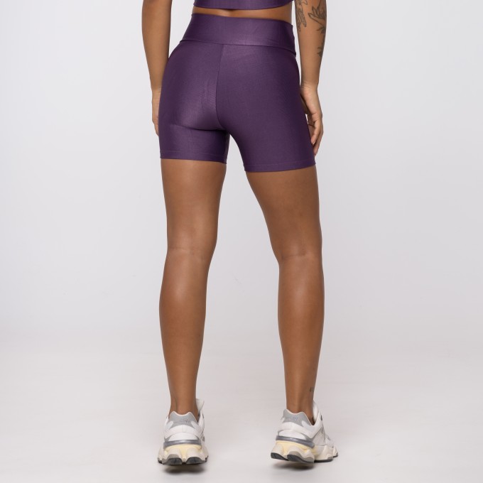 Short Roxo Ametista Wonder Cós Cruzado